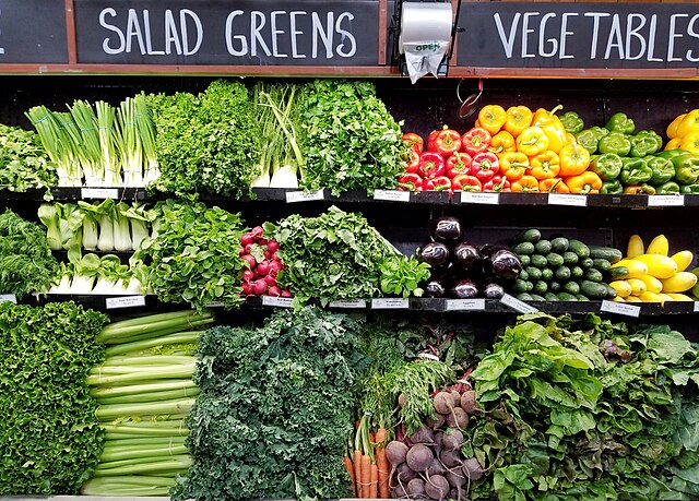 Salad, green