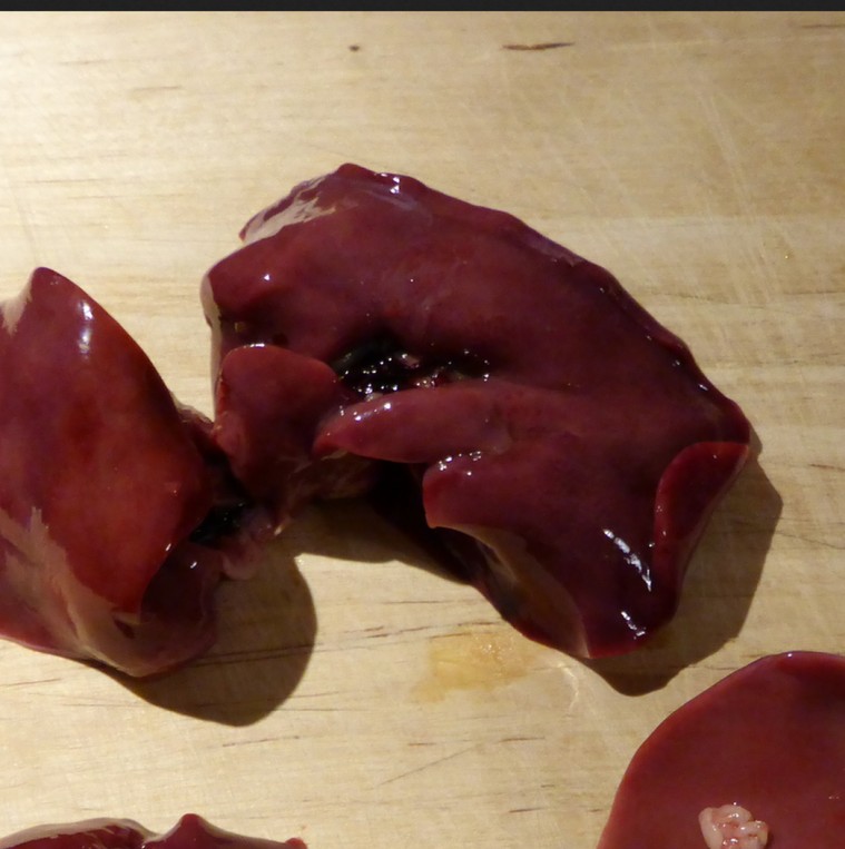 Liver, chicken, raw