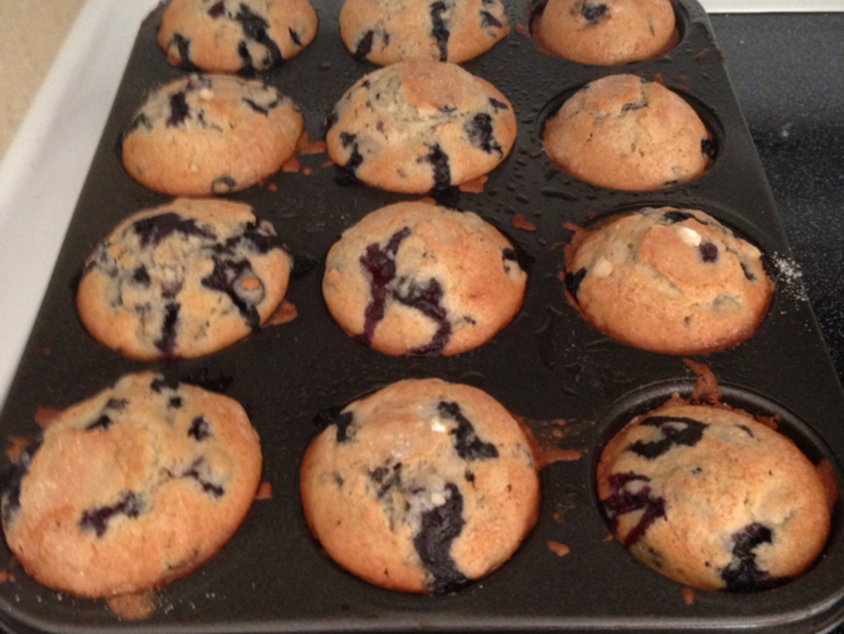 The Best Blueberry Muffins
