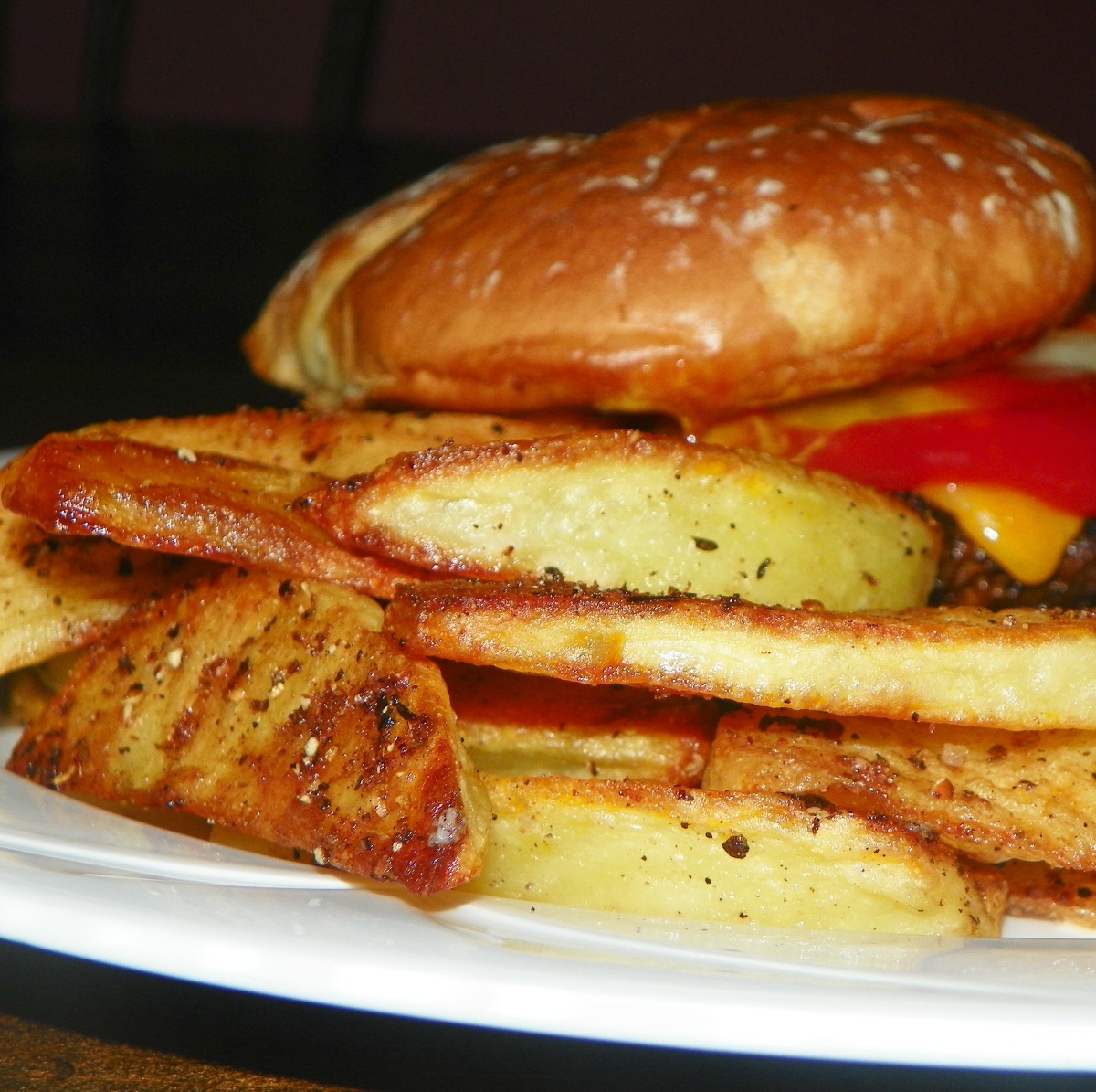 Crunchy Baked Fries