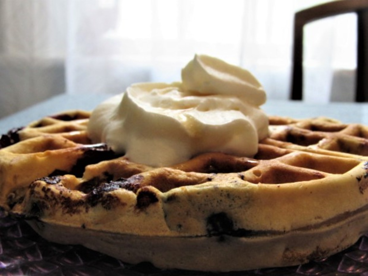 Blueberry Waffles