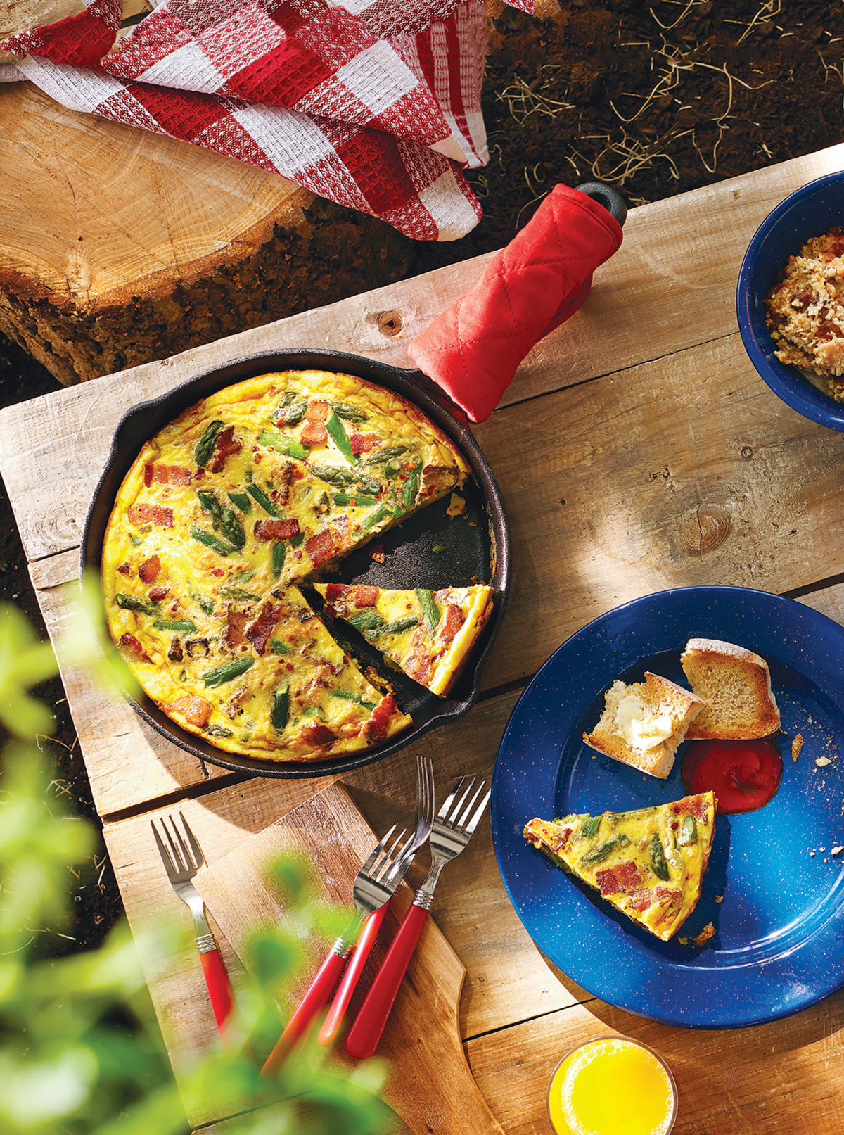 Asparagus-Bacon Frittata