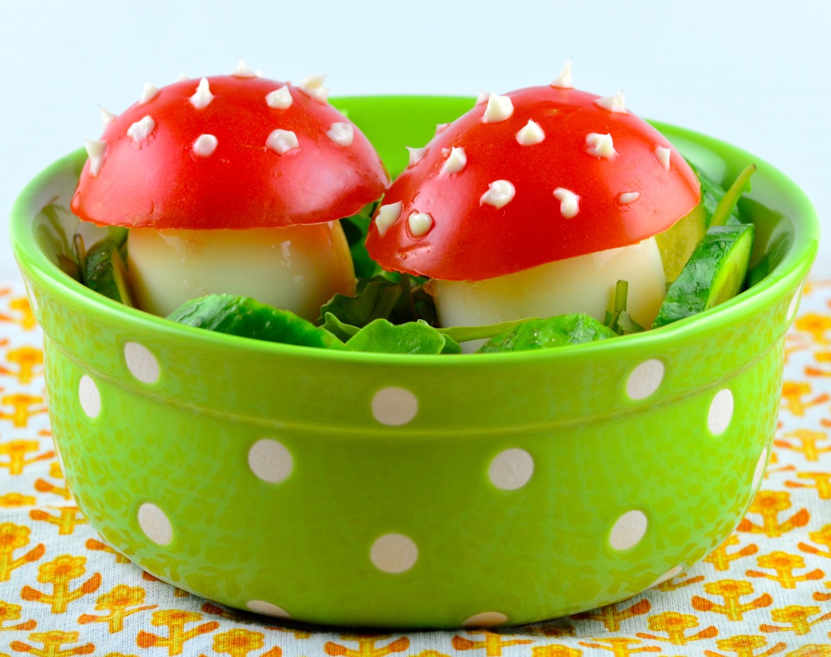 Toadstool Salad (For Kids!)