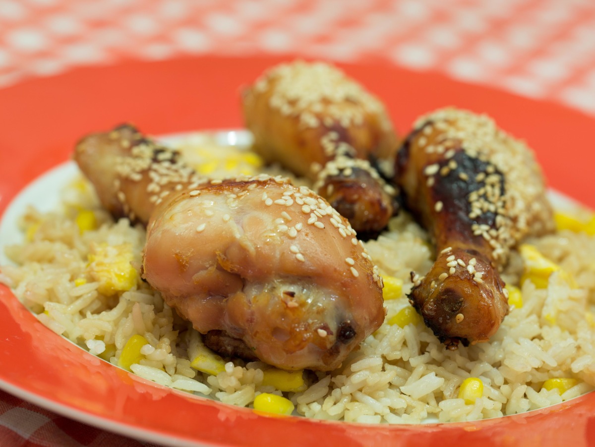 Drumsticks With Sesame And Ginger - 4 Ww Points