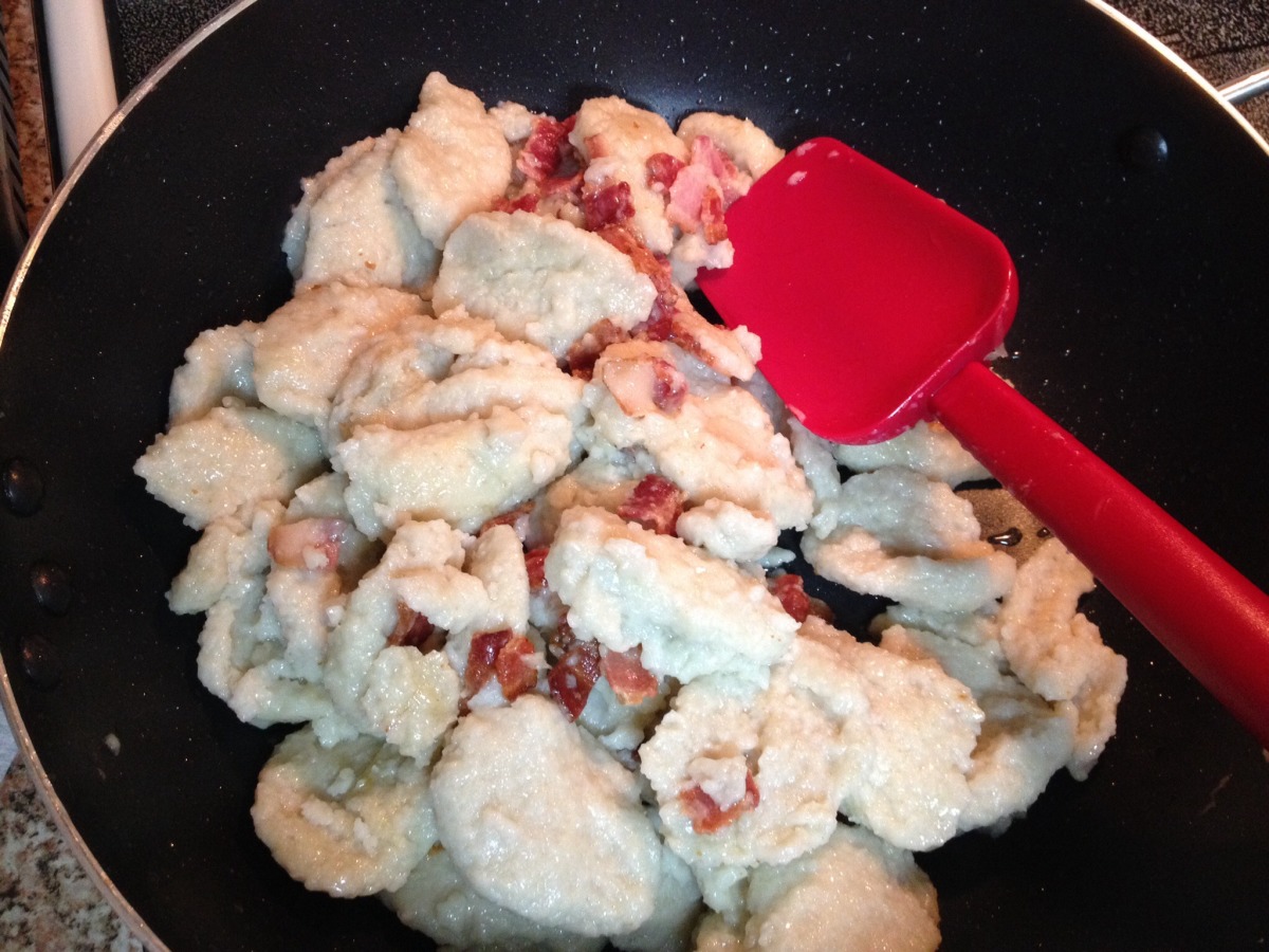 Polish Kopytkami Potato Dumplings