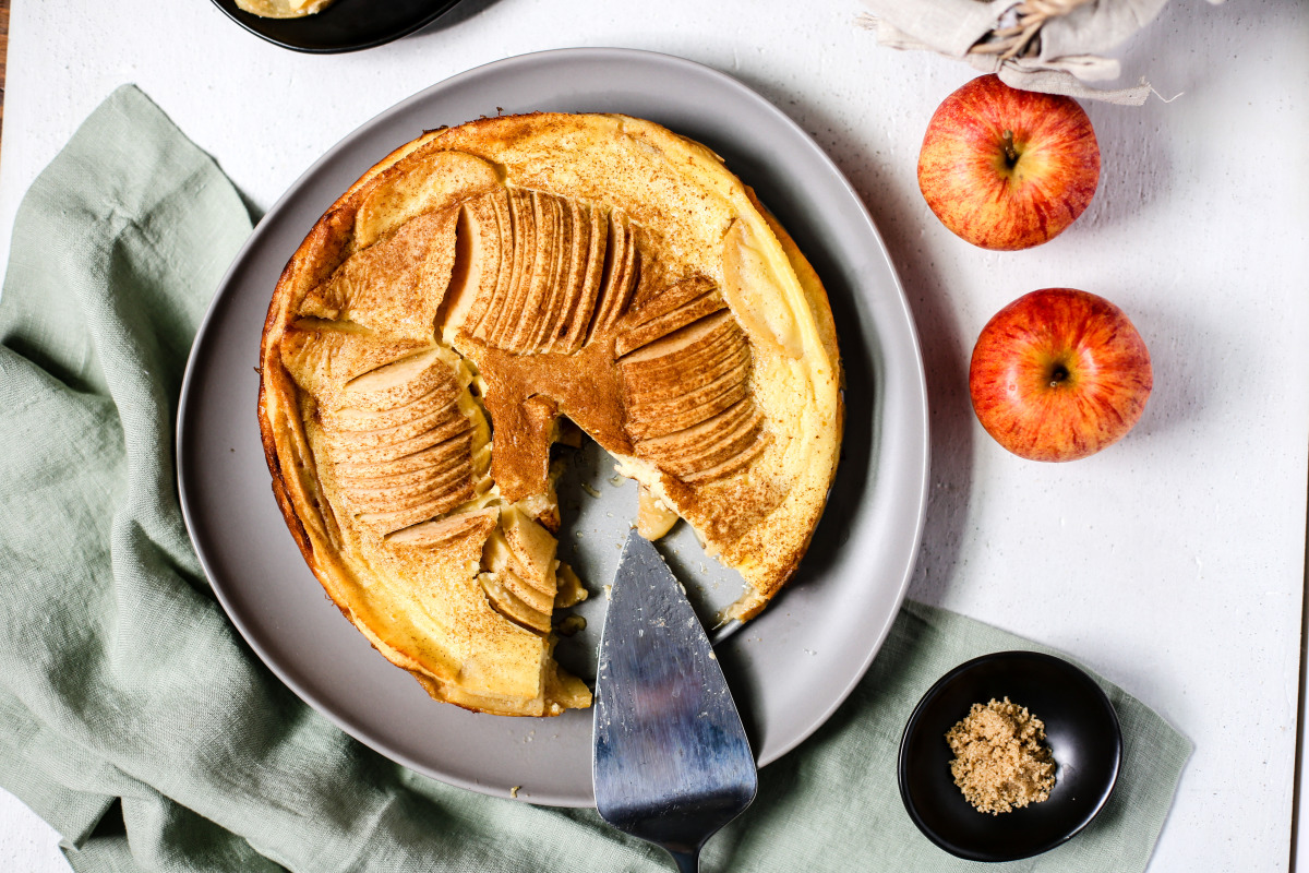 Apple Or Pear Clafouti (An Easy French Dessert)