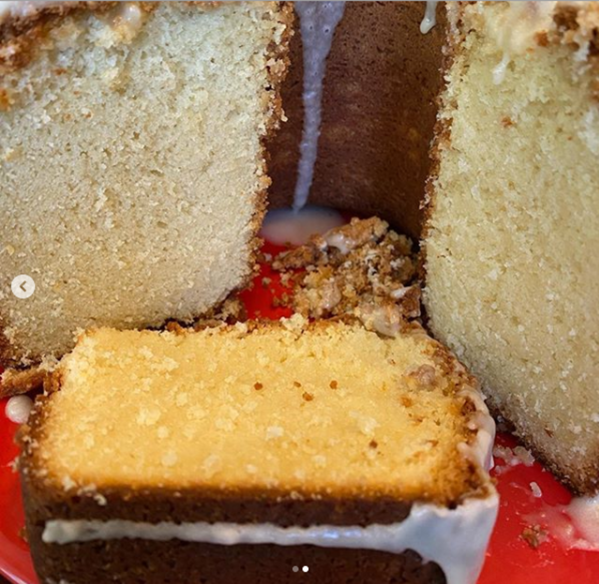 Mile High All Butter Pound Cake