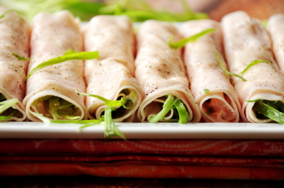Ham And Cream Cheese Roll Ups