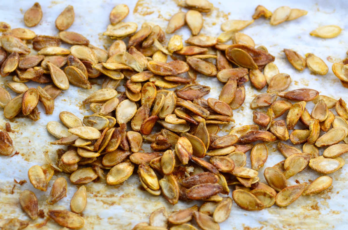 Best Ever Roasted Pumpkin Seeds