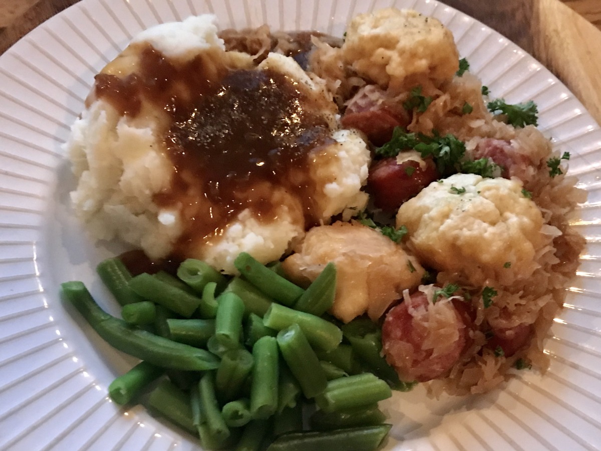 Pa Dutch Sauerkraut Dumplings