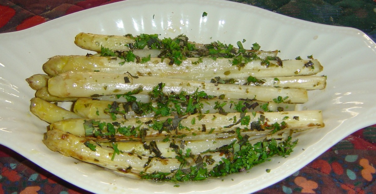 Asparagus With Olive Oil & Herbs