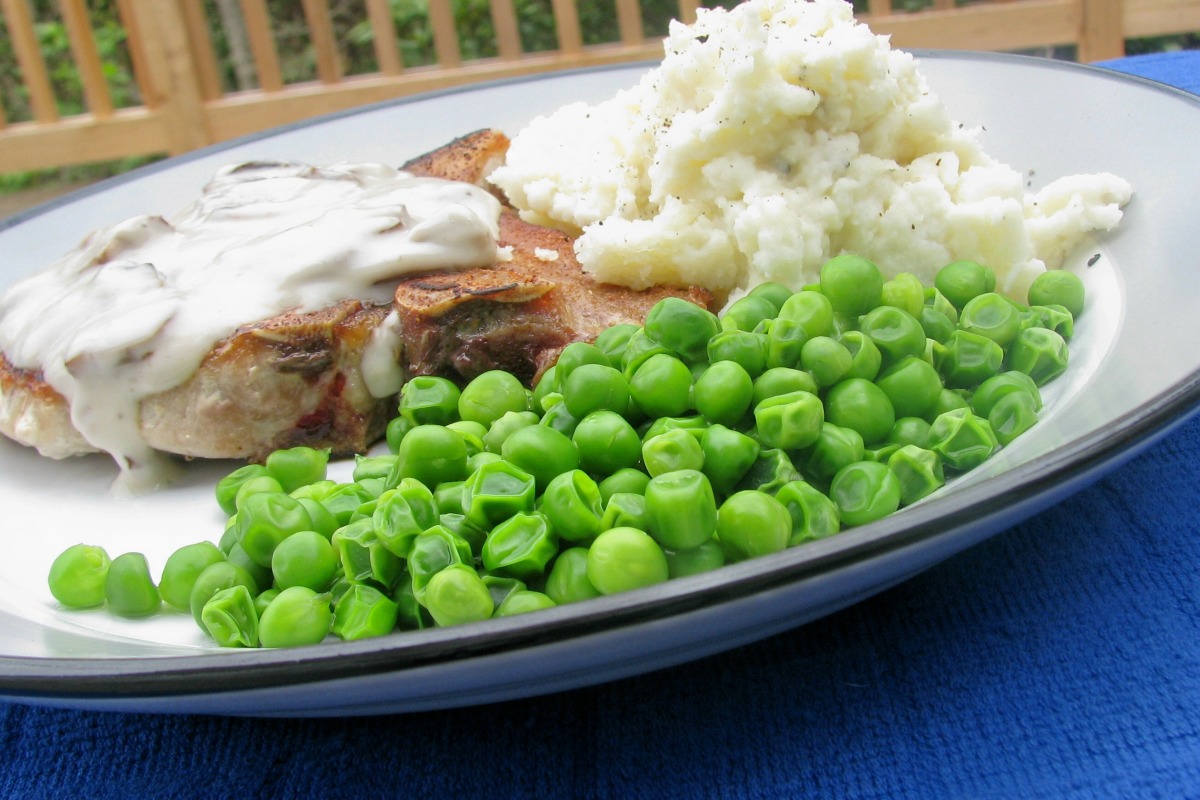 Microwave Peas