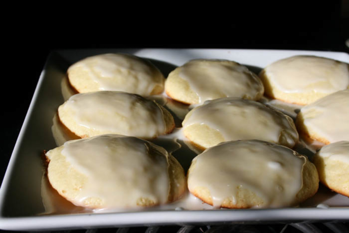 Lemon Ricotta Cookies With Lemon Glaze