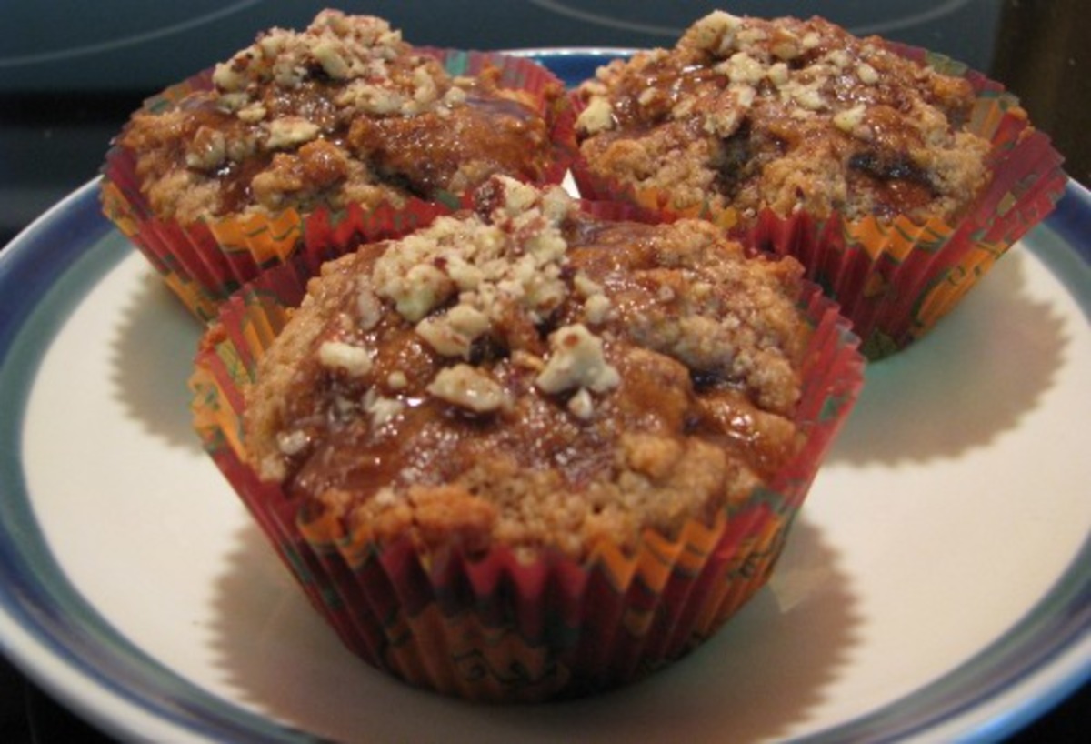 Pecan Cinnamon Muffins
