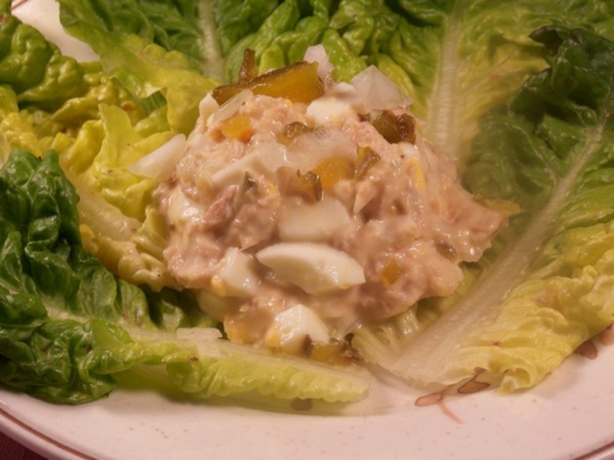 Helen'S Tuna Salad Or Tuna Salad Sandwiches