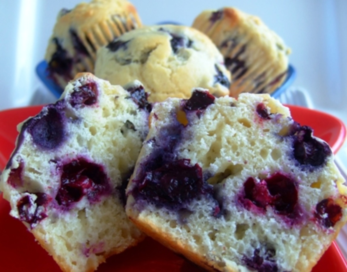 New England Blueberry Muffins