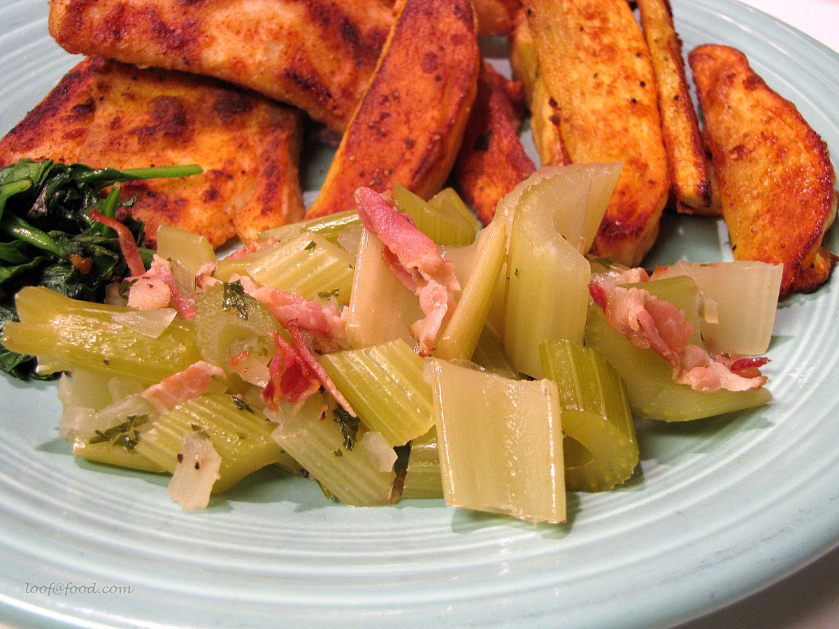 Braised Celery (Irish)