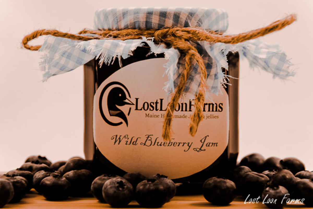 Wild Maine Blueberry Jam