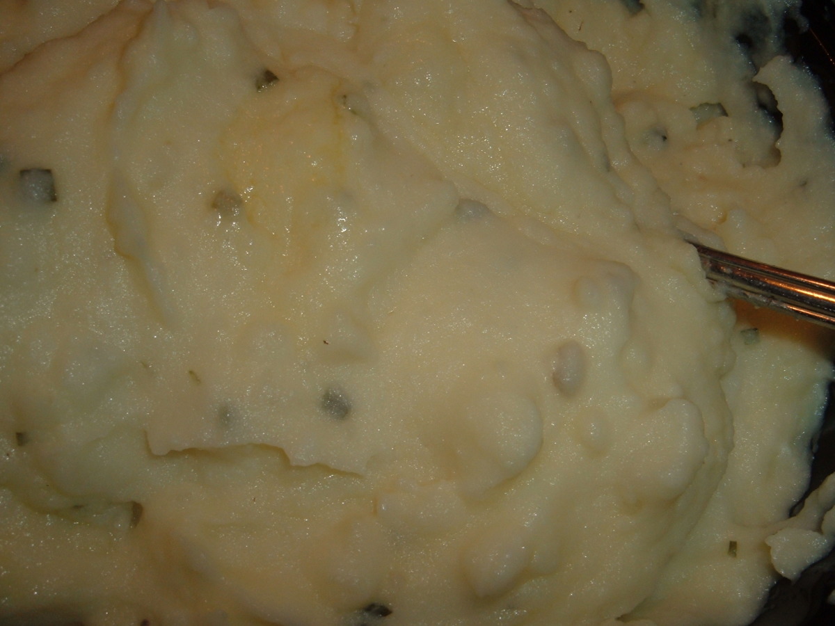 Creamy Mashed Ranch Potatoes