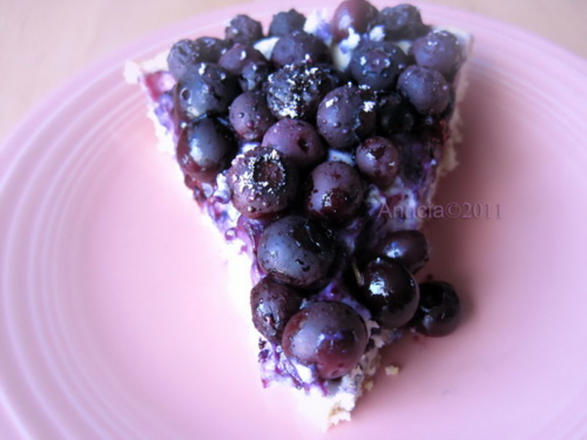 Blueberries Cake-Pudding