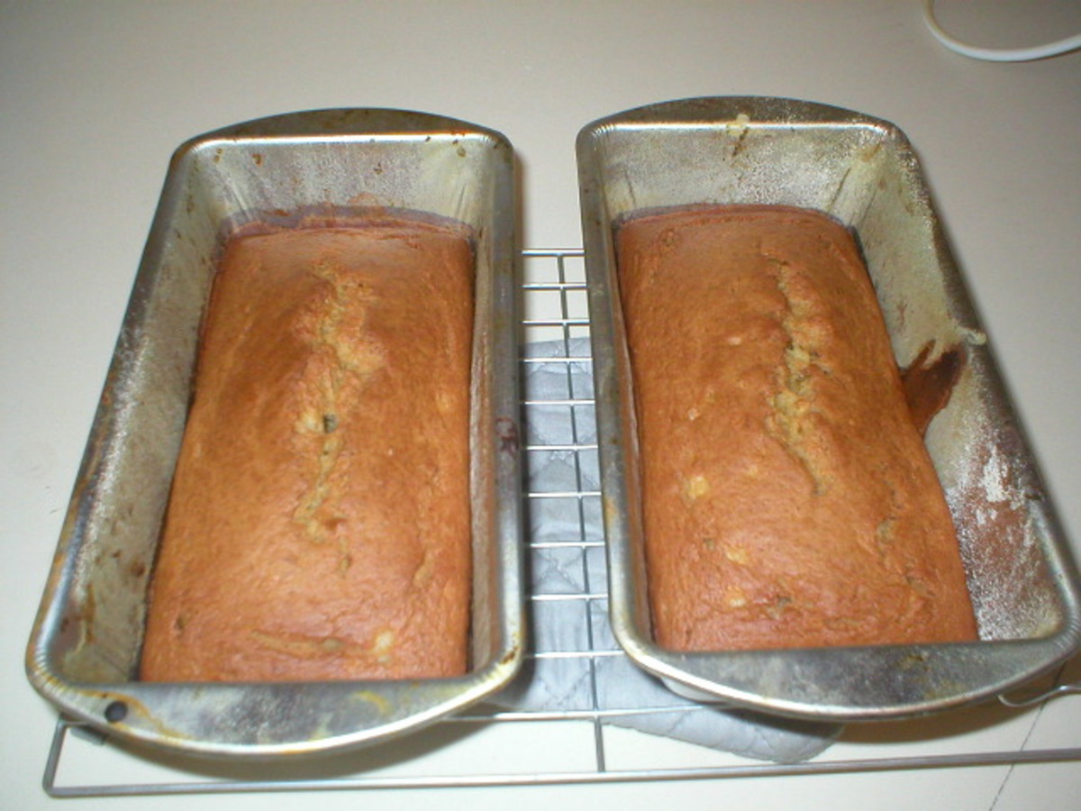 Pear Banana Bread Low-Fat