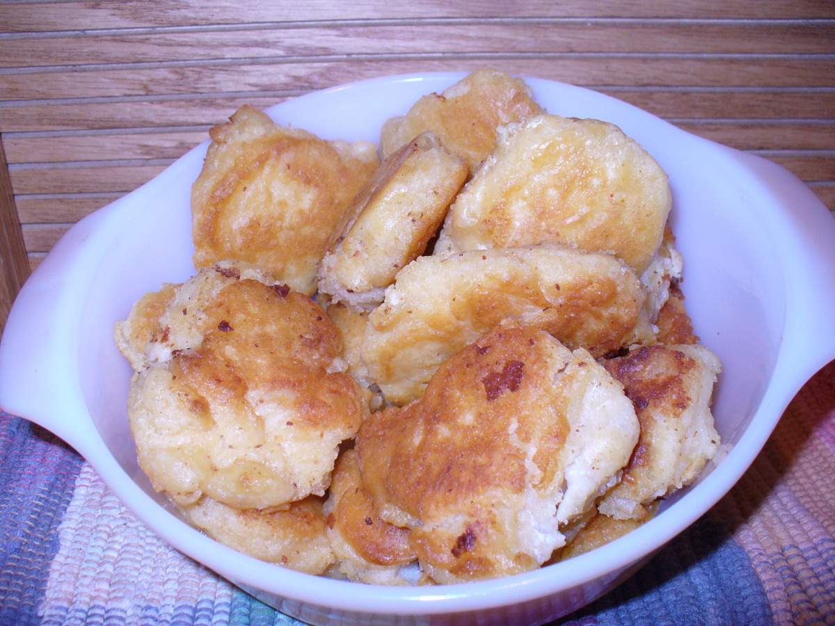 Battered Blue Hake Or Whitefish Pan Fried