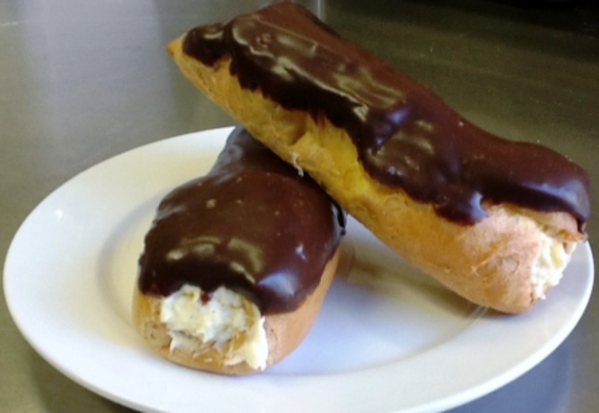 Chocolate Covered Eclairs