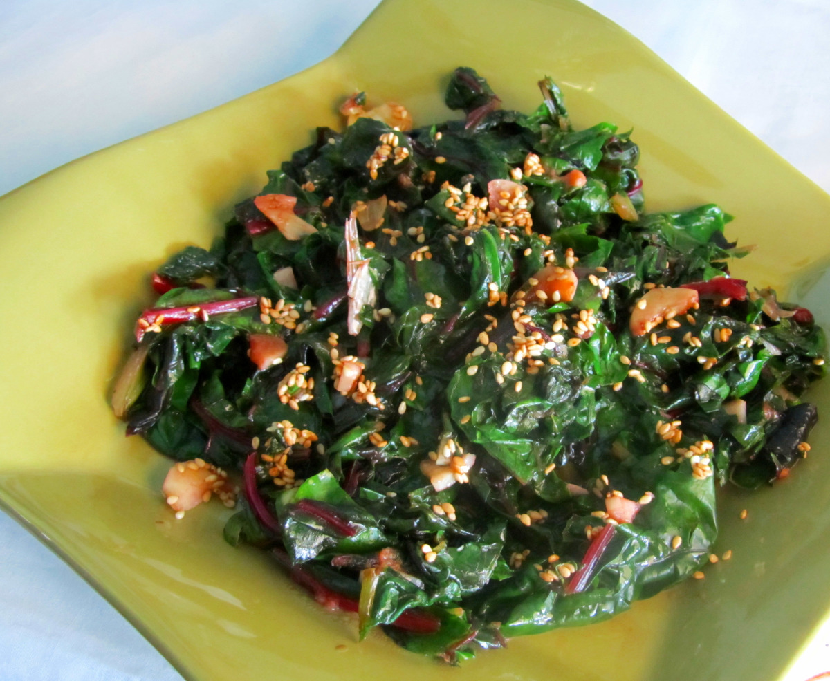 Asian Sauteed Spinach