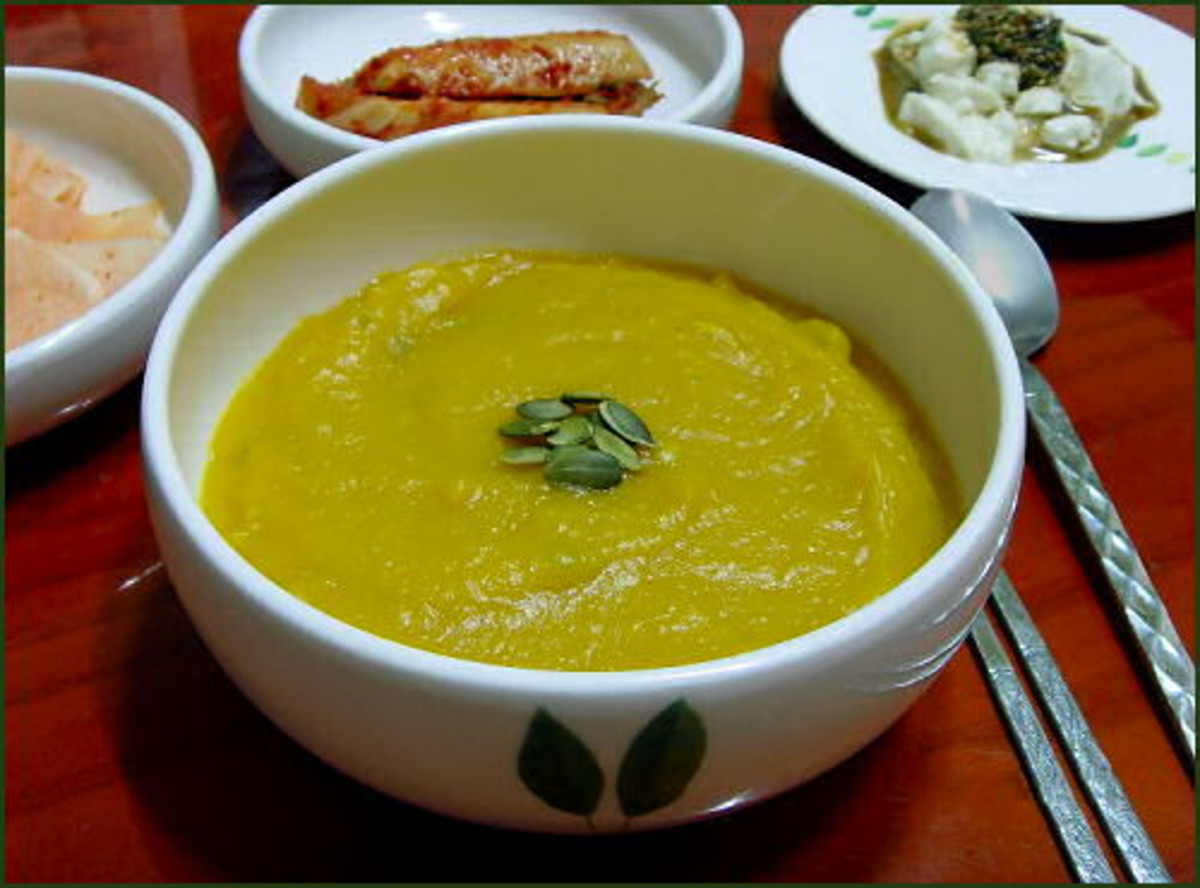 Korean Pumpkin Soup