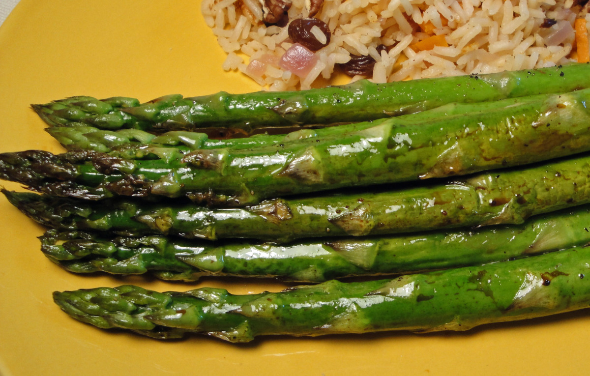 Sesame-Roasted Asparagus