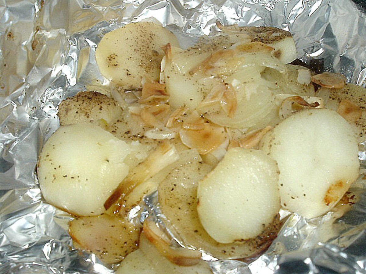 Potato And Onion Pockets