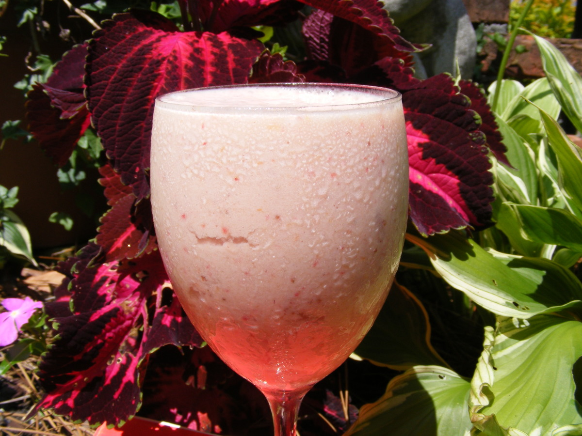 Strawberry Peach Smoothie