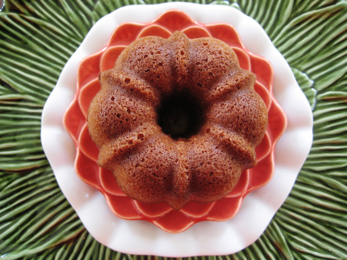 Little Vanilla Pound Cake For 2