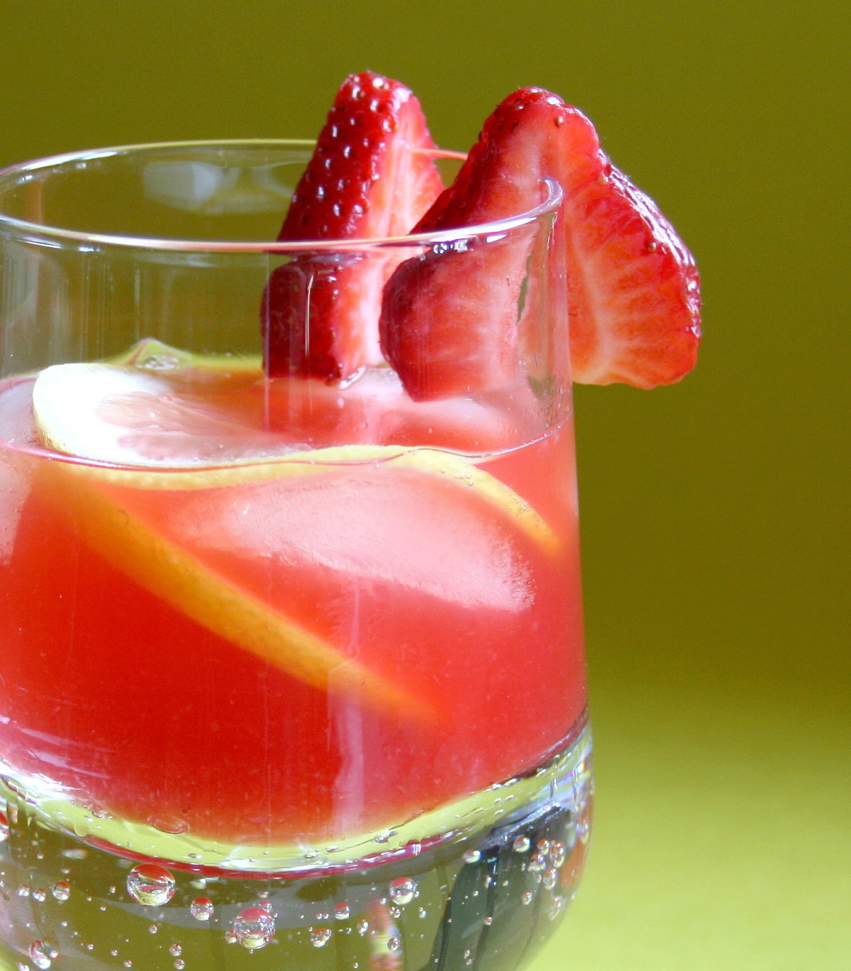 Strawberry Lemonade Concentrate, Bottled