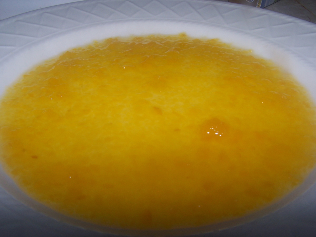 Vanilla Peach Syrup