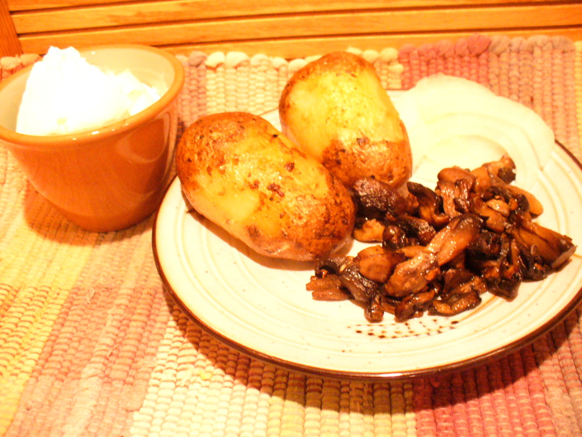 Party Stripe Roasted Potatoes