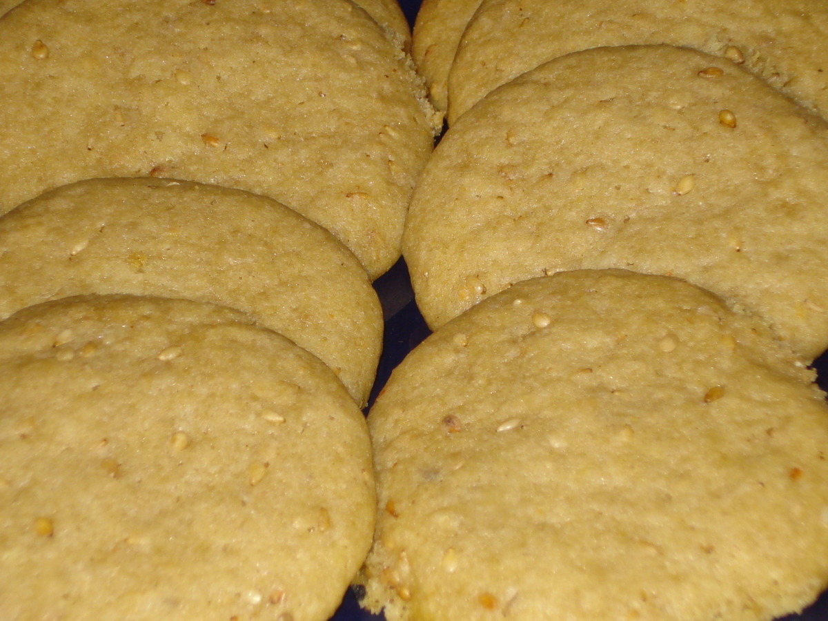 Mika'S Korean Sesame Seed Cookies (Ggae Gwa Ja)