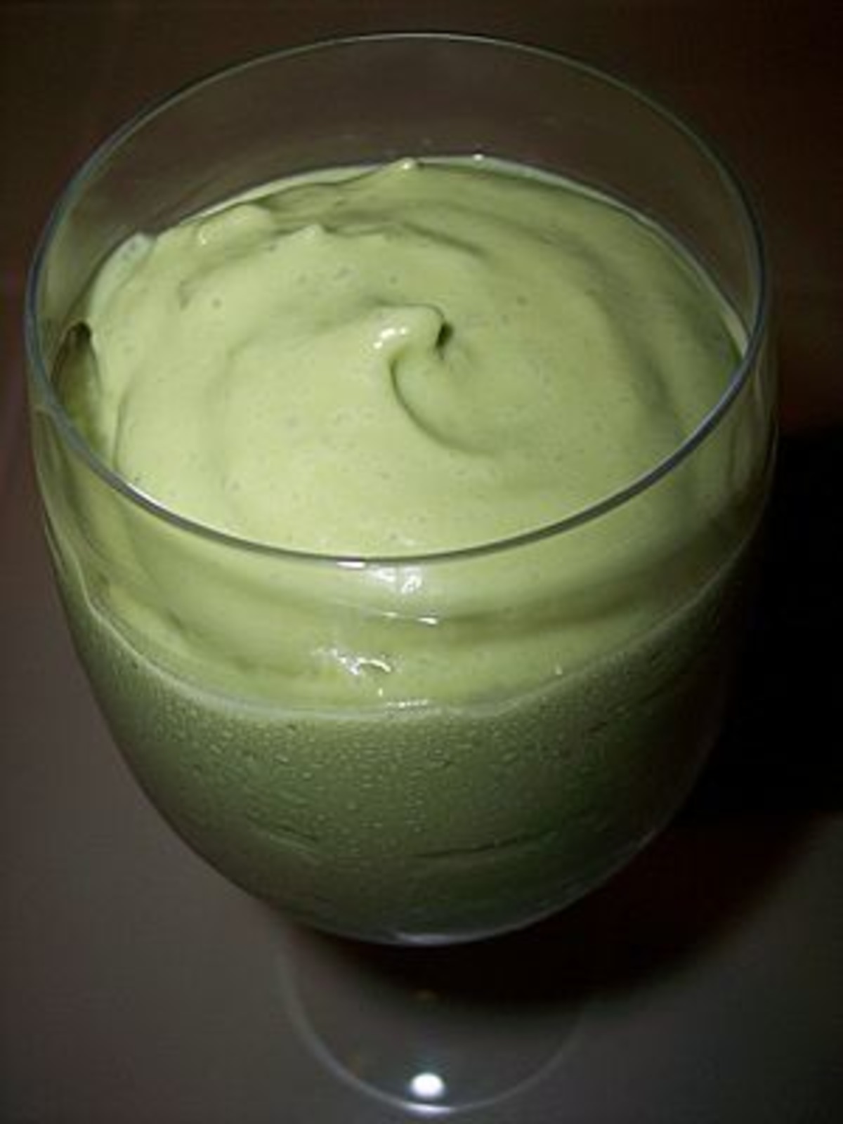 Avocado And Lime Dessert Mousse