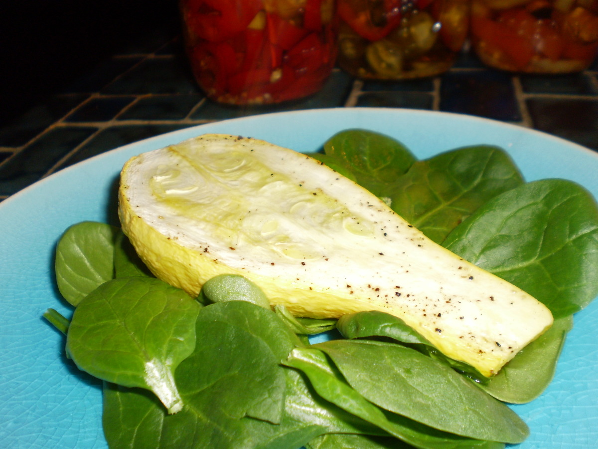 Roasted Yellow Squash