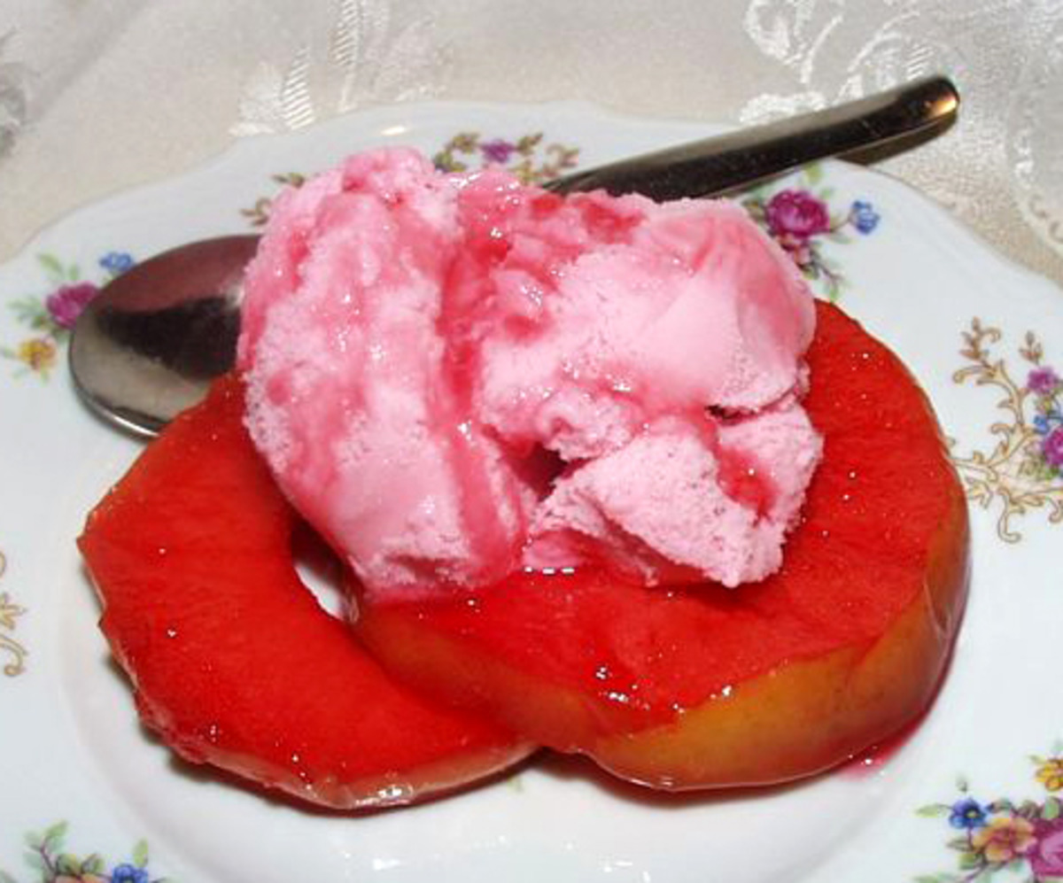 Candied Apple Rings Or Slices