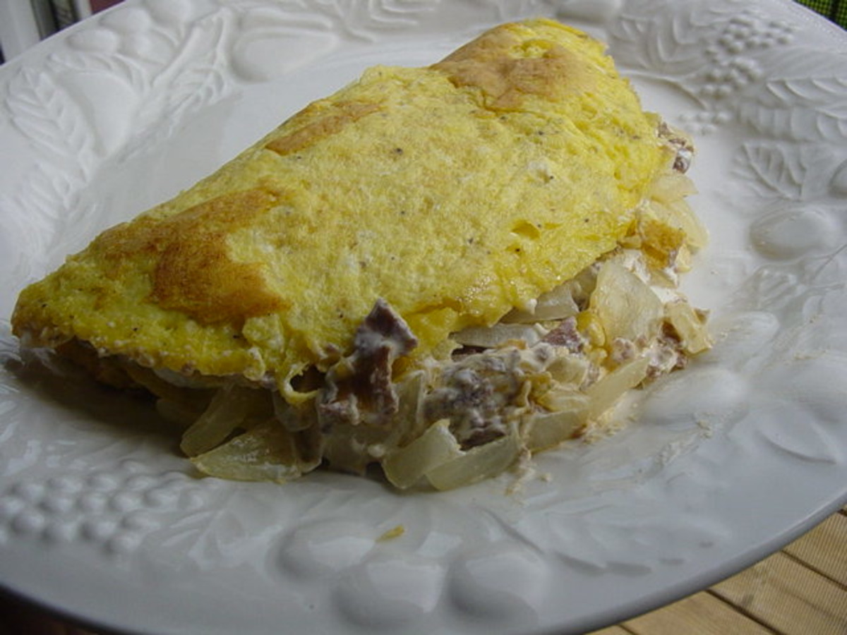 Philly Steak & Cheese Omelette