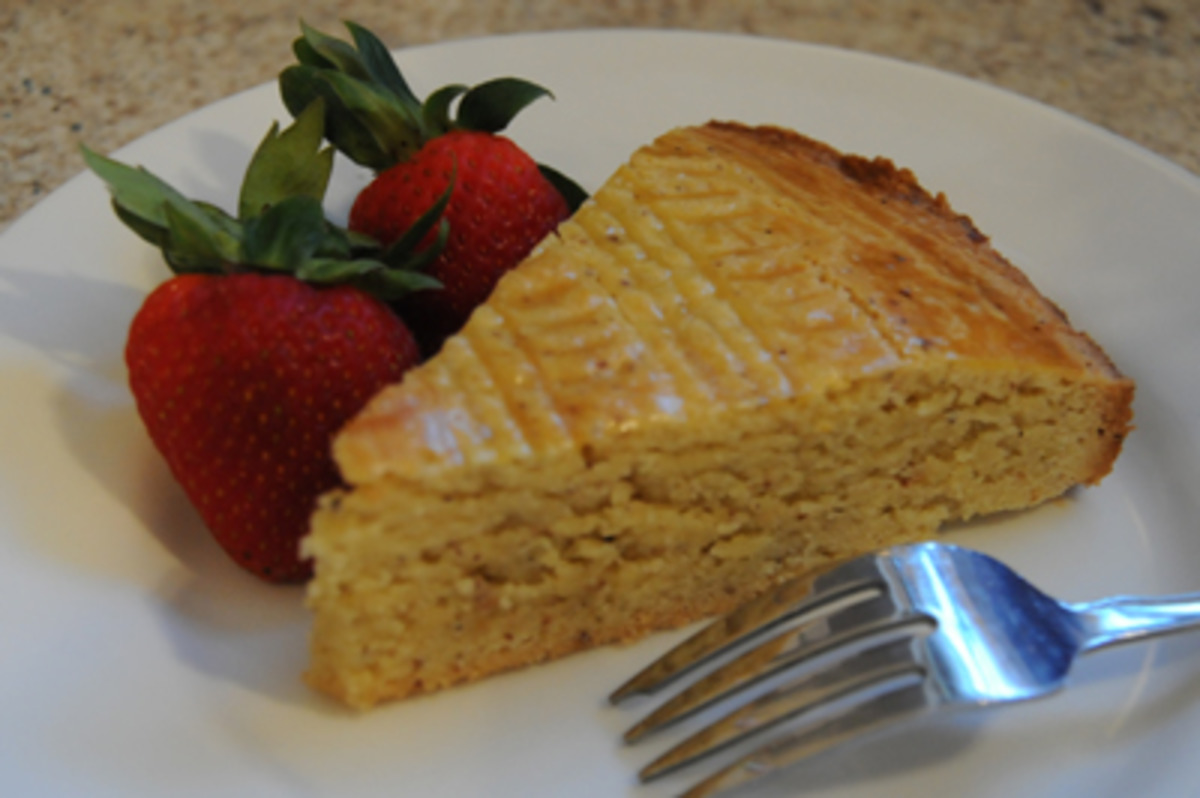 Hazelnut Gâteau Breton (Brittany France)