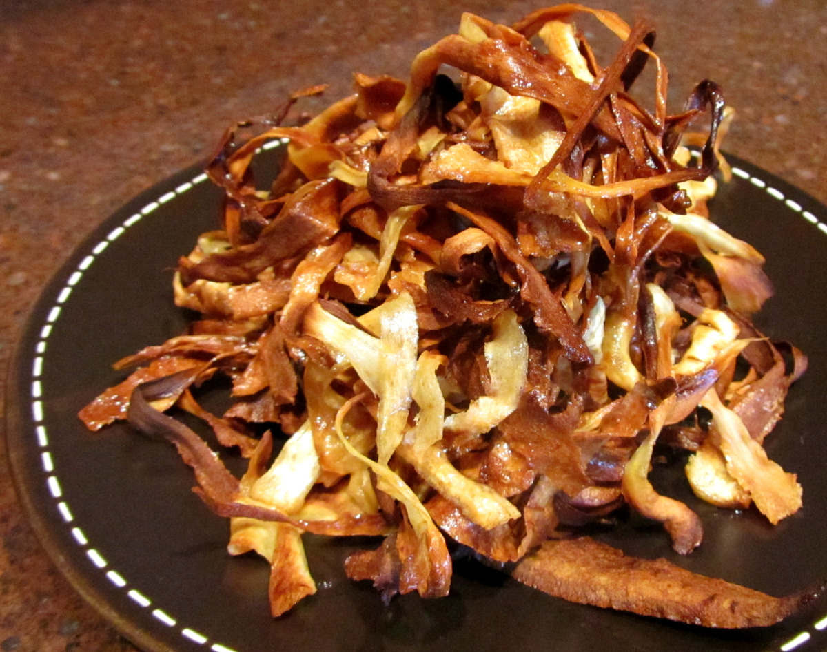 Crunchy Parsnip Ribbons