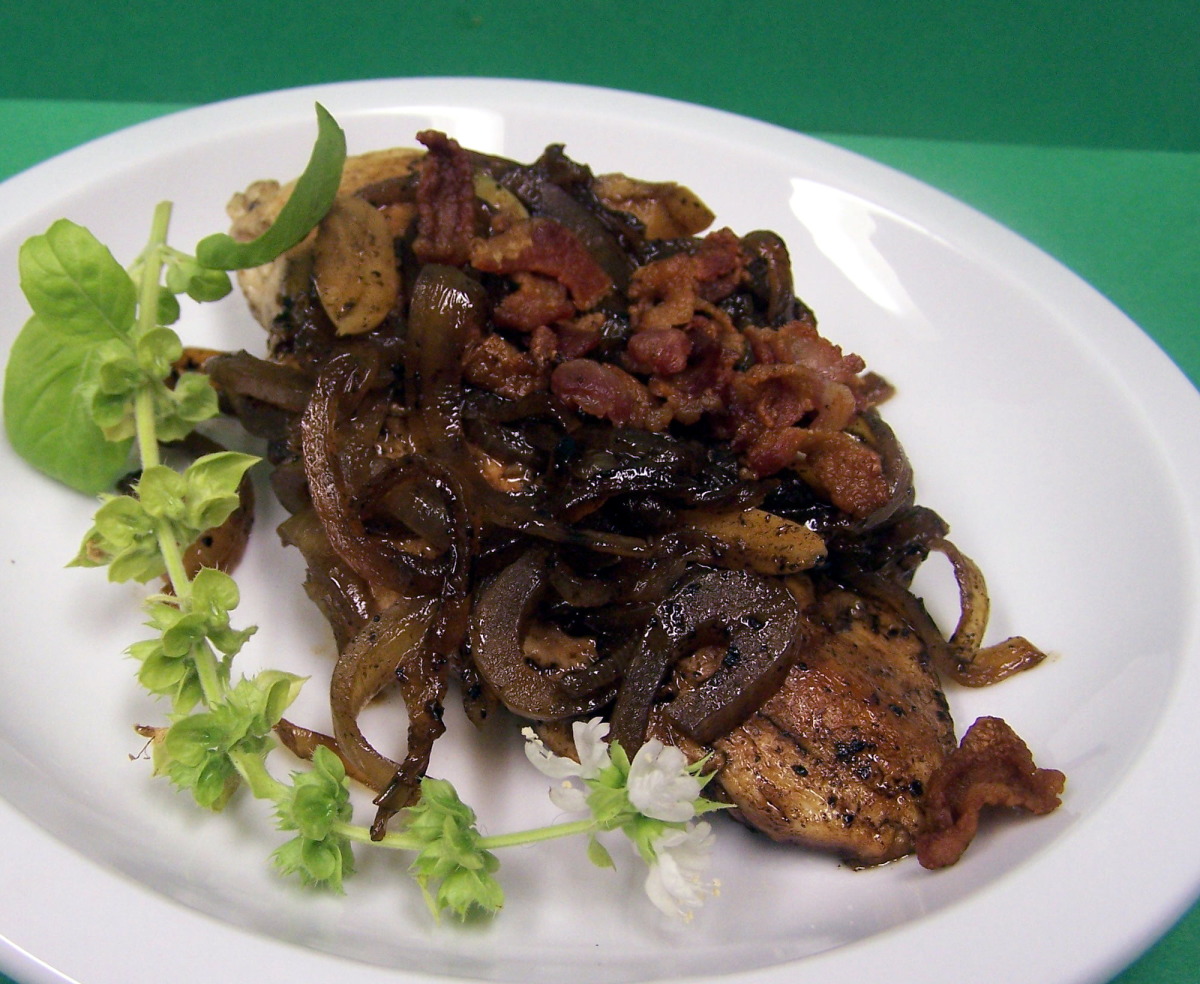 Braised Balsamic Chicken With Garlic And Onions