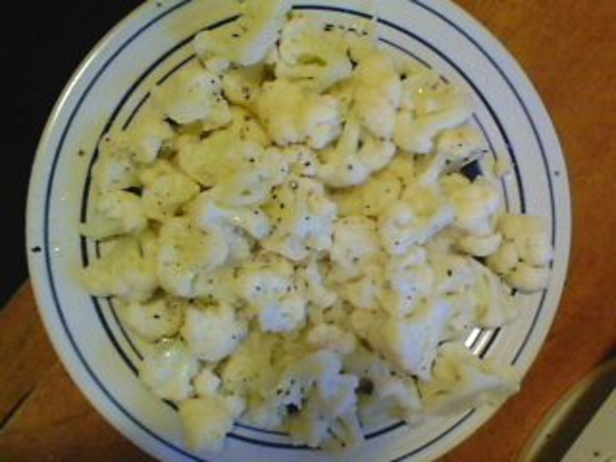 Cauliflower With Lemon Sauce