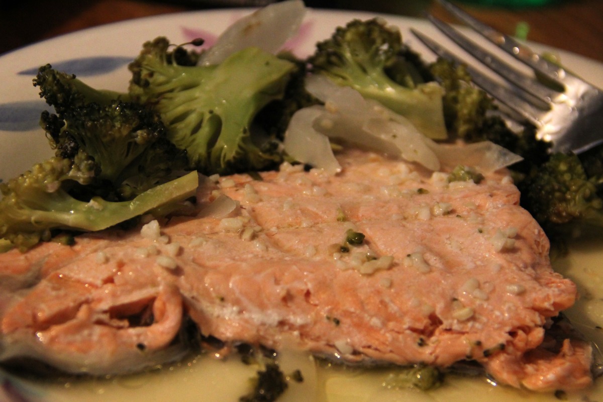 Garlic-Lemon Butter For Grilled Salmon