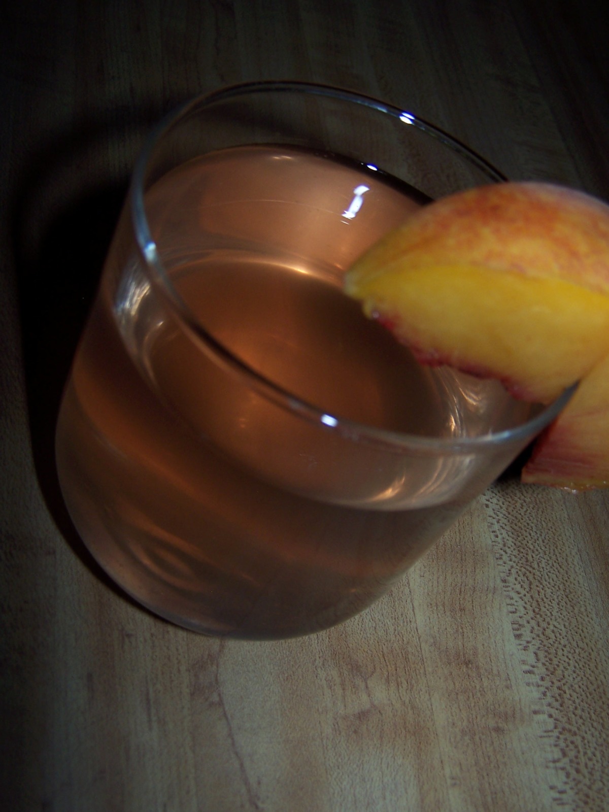 A Peach Infused Vodka