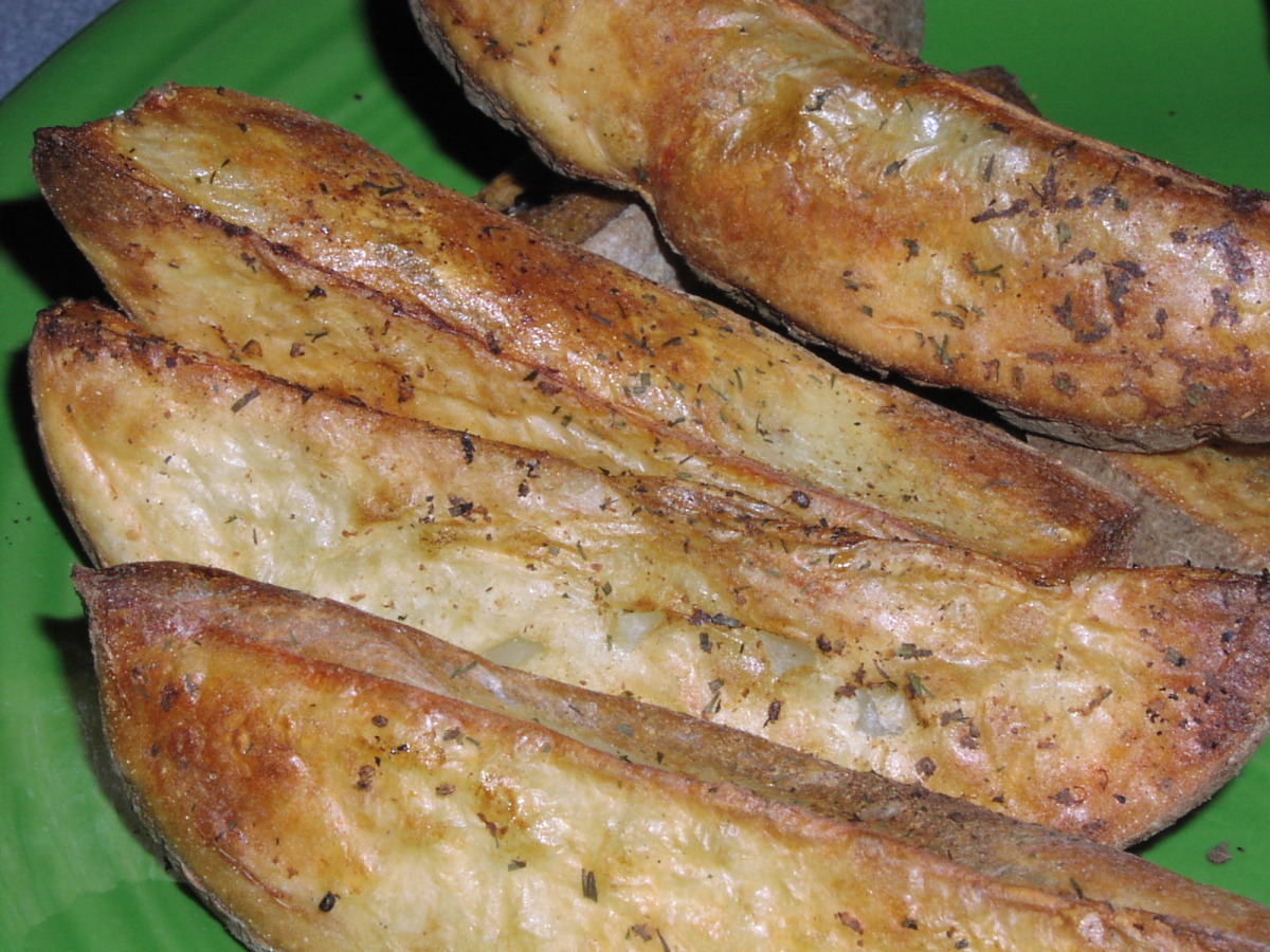 Old Bay Oven Potatoes