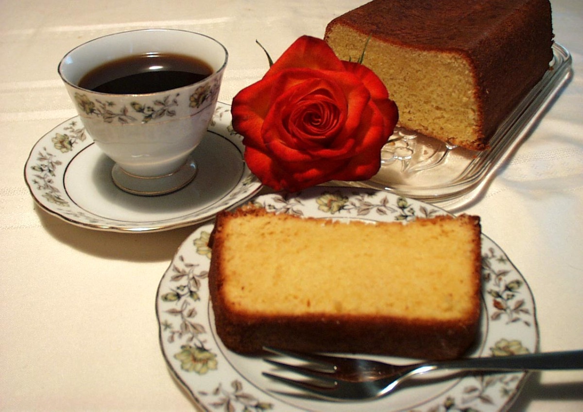 Getränkter Zitronencake (Swiss Lemon Loaf)