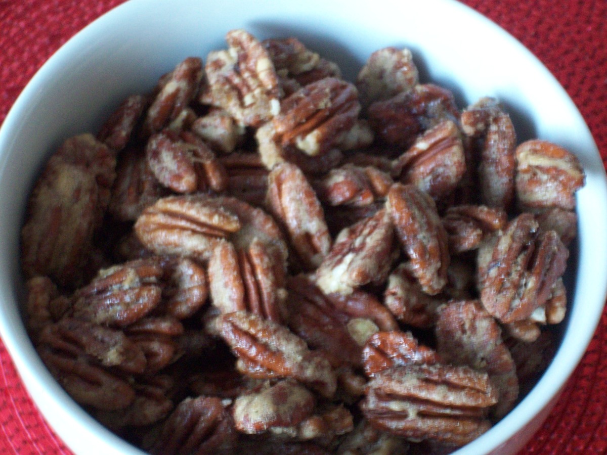 Yummy Candy Coated Pecans